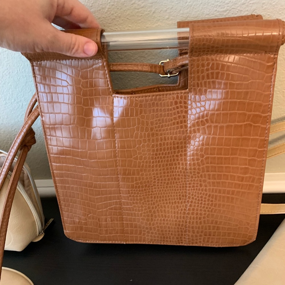 BEIS Cognac Crossbody